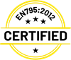 Tested and certified:  DIN EN 795:2012